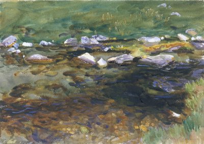 Brook and Meadow by John Singer Sargent