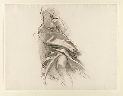 Detail of Drapery by John Singer Sargent