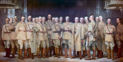 General Officers of World War I by John Singer Sargent