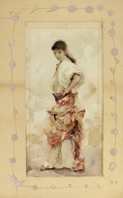 Girl in Spanish Costume, before 1880 by John Singer Sargent