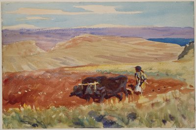 Hills of Galilee, c.1905-06 by John Singer Sargent