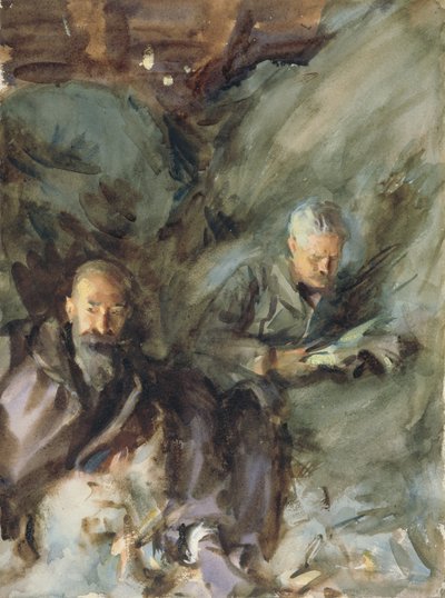 In a Hayloft by John Singer Sargent