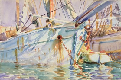 In a Levantine Port by John Singer Sargent