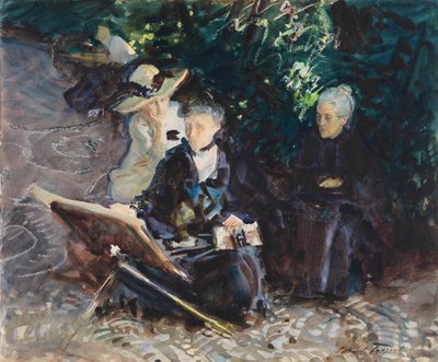 In the Generalife, 1912 by John Singer Sargent