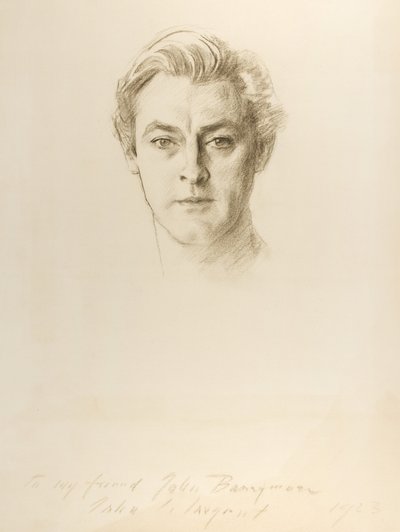 John Barrymore by John Singer Sargent