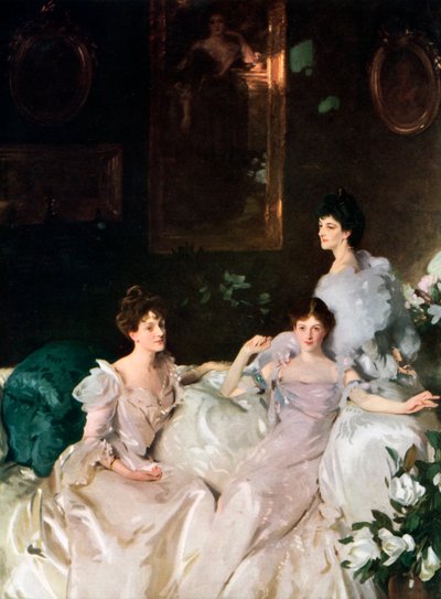 Lady Elcho, Mrs Tennant and Mrs Adeane, 1926 by John Singer Sargent