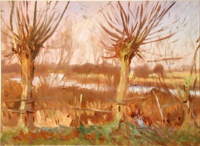Landscape with Trees, Calcot-on-the-Thames, c.1888 by John Singer Sargent