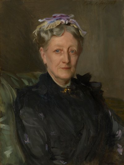 Mary Eliza Mead (née Mary Eliza Scribner, 1822) by John Singer Sargent