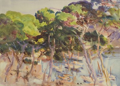 Port of Soller, 1907-08 by John Singer Sargent