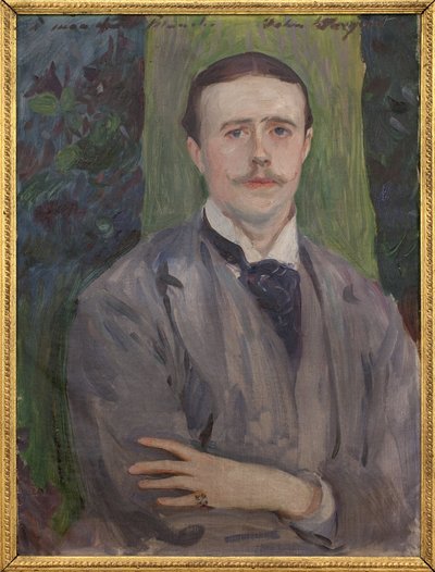 Portrait of Jacques Emile Blanche by John Singer Sargent