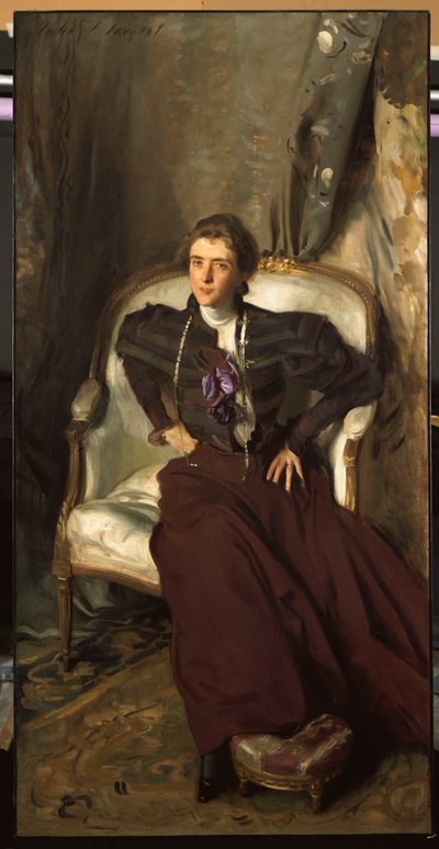 Portrait of Mrs. Alice Brisbane Thursby, 1898 by John Singer Sargent