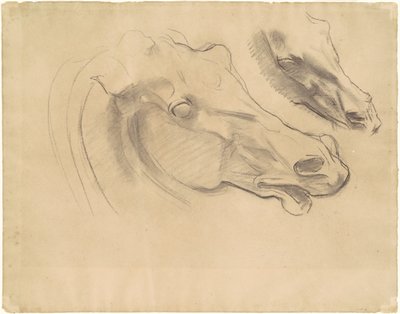 Studies for "Apollo in His Chariot with the Hours" by John Singer Sargent