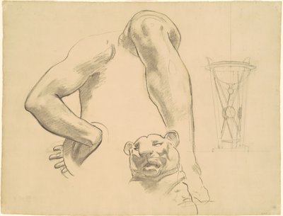 Studies for "Classic and Romantic Art" by John Singer Sargent