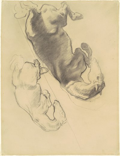 Studies for The Fall of Gog and Magog, 1903-1916 by John Singer Sargent