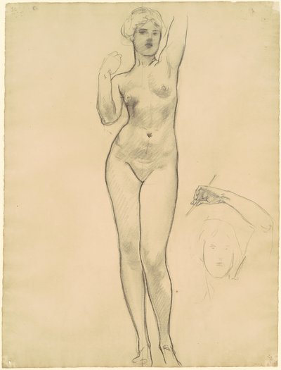 Studies of Aphrodite for Aphrodite and Eros by John Singer Sargent