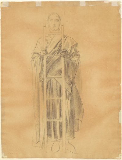 Study for "Dogma of the Redemption: Frieze of Angels" by John Singer Sargent