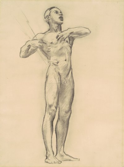 Study of Orpheus for Classic and Romantic Art by John Singer Sargent