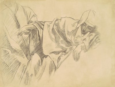 Study of the Crucifixion for Fifteen Mysteries of the Rosary by John Singer Sargent