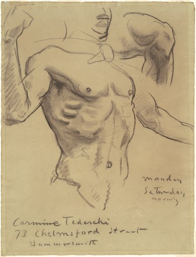 Study of the Resurrection for Fifteen Mysteries of the Rosary by John Singer Sargent
