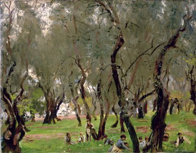 The Olive Grove by John Singer Sargent