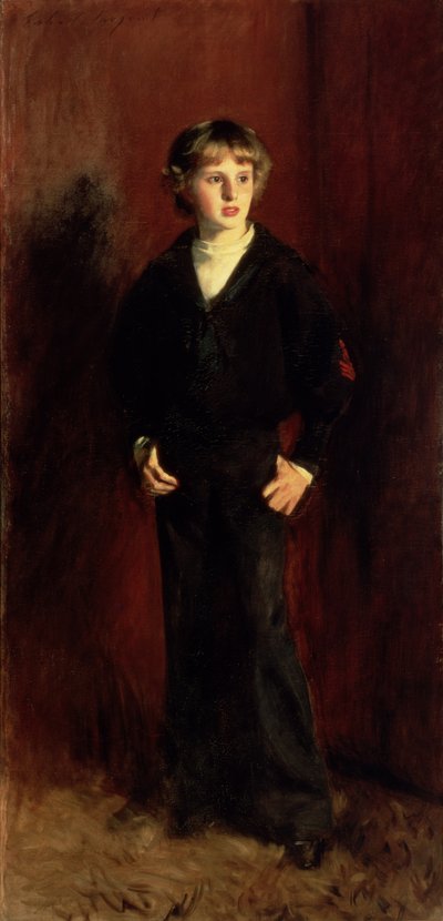 The late Major E.C. Harrison as a boy by John Singer Sargent
