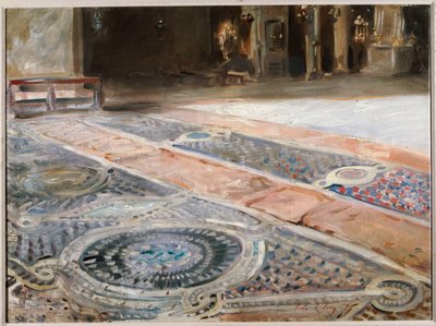 Venetian Interior by John Singer Sargent
