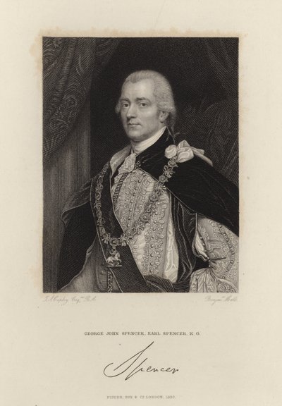 George Spencer, 2nd Earl Spencer by John Singleton Copley
