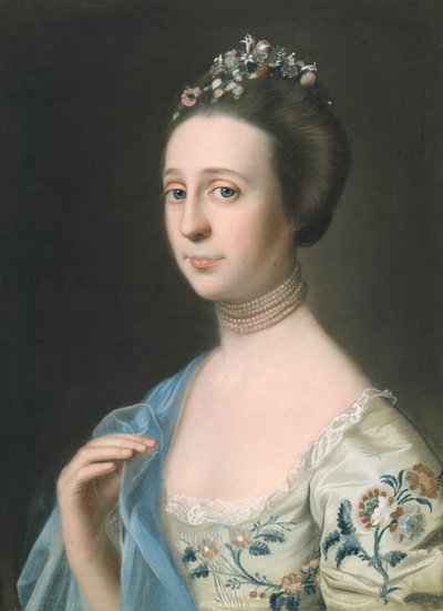 Mrs. Henry Hill Anna Barrett by John Singleton Copley