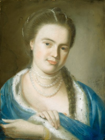 Portrait of Mrs Gawen Brown (Elizabeth Byles), 1763 by John Singleton Copley
