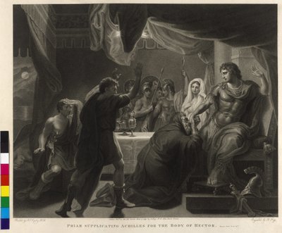 Priamus Beseeching Achilles for the Dead Body of Hector by John Singleton Copley