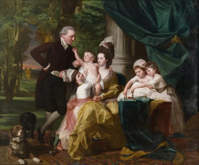 Sir William Pepperrell and His Family by John Singleton Copley