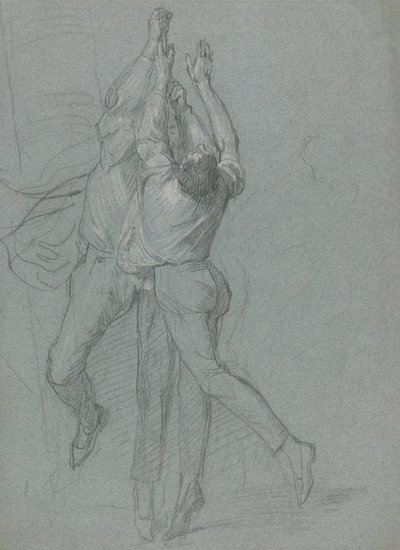 Study of Sailors Raising a Flag for the Victory of Lord Duncan by John Singleton Copley