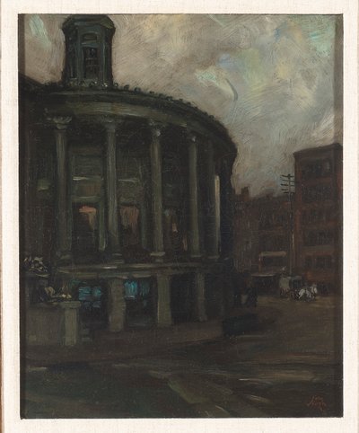 Philadelphia Stock Exchange, c. 1898 by John French Sloan