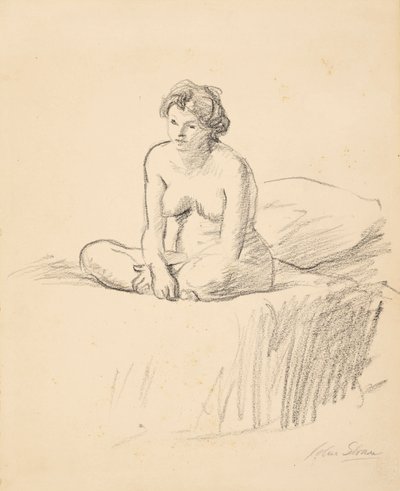 Seated Nude by John French Sloan