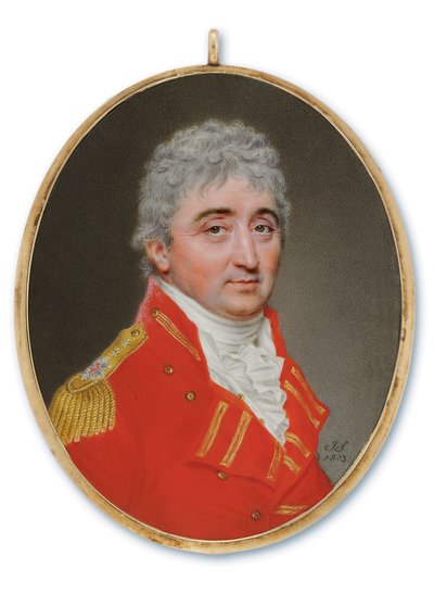 Lieutenant General Daniel Burr, 1803 by John Smart