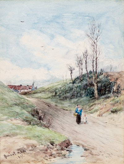 The Road to the Village by John Smart