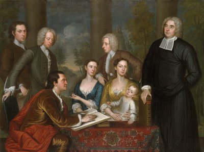 The Bermuda Group (Dean Berkeley and His Entourage) by John Smibert