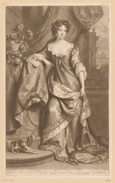 Portrait of Anna of Denmark by John Smith