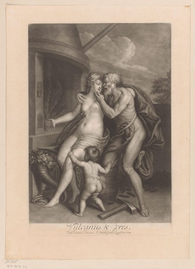 Vulcan and Ceres at the Forge by John Smith