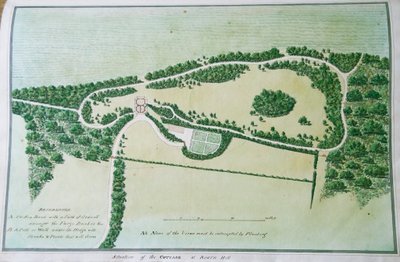 Situation of the Cottage at Boarn Hill by John Spyers