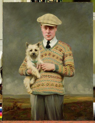 Portrait of HRH The Prince of Wales by John St. Helier Lander