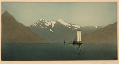 On Lake Como, Number Two by John Taylor Arms