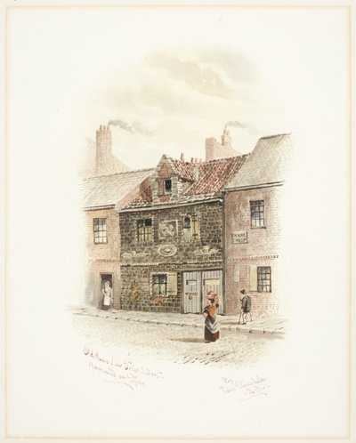 Old House Low Friar Street, Newcastle upon Tyne by John Teasdale