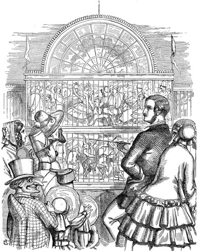 Albert, Prince Consort of Queen Victoria, at the Great Exhibition by John Tenniel
