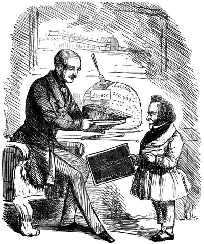 Albert, Prince Consort of Queen Victoria, and Joseph Paxton by John Tenniel
