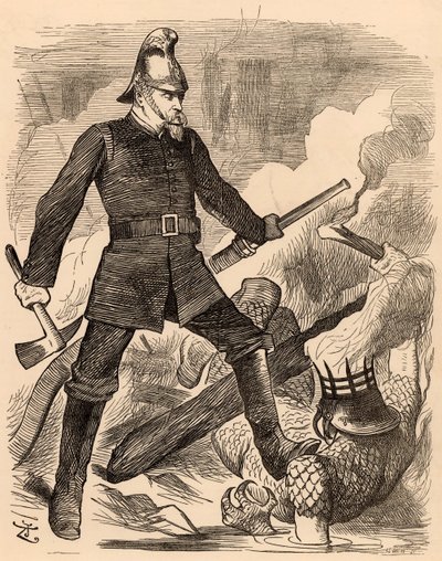 Eyre Massey Shaw Fighting Fire, from 