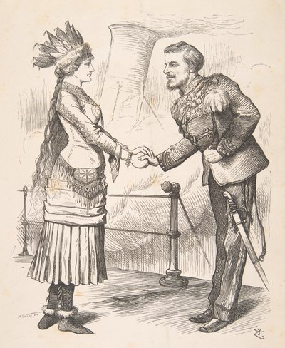The Best of Friends Must Part Punch, September 28, 1878 by John Tenniel