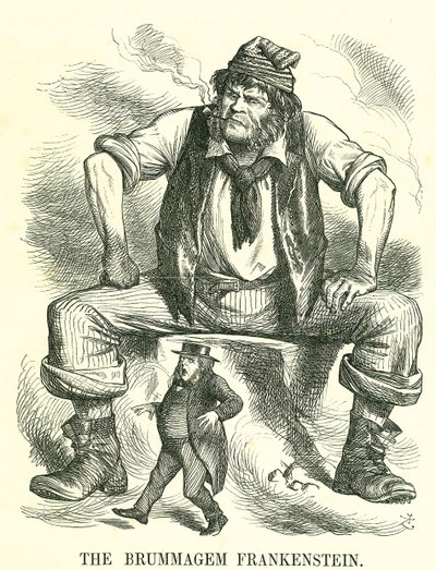 The Brummagem Frankenstein: Reform of Parliament by John Tenniel