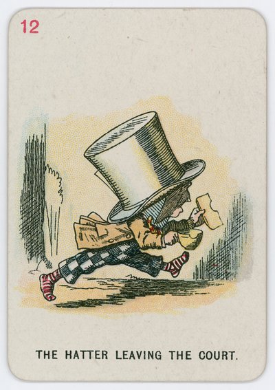 The Hatter leaving the Court by John Tenniel