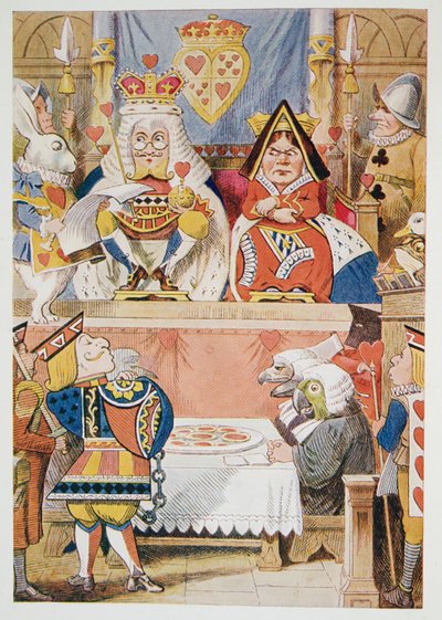 The Trial of the Knave of Hearts, from Alice